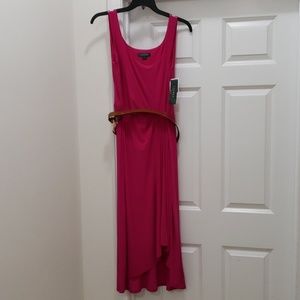 Ralph Lauren Dress Size 12 Color Hot Pink
